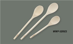 WWP-12 WOODEN SPOON 12"EA