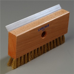 4029100 OVEN BRUSH W/SCRAPE8.5" BRASWIRE W/O HANDLE CLOSE