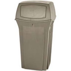 RUB-8430-BRO 35 GALLON CAN/ FIRE SAFE